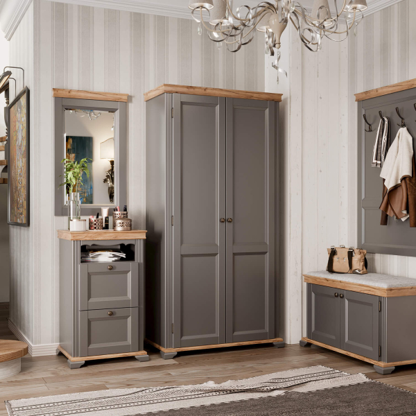 Прихожая Амели (Оникс серый), ЛД